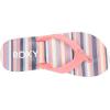 image:imageRoxy Girls Vista Flip Flop SandalPinkBoysenberry Stripe 214