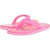 image:imageRoxy Girls Vista Flip Flop SandalWhiteCrazy PinkOrange