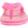 image:imageRoxy Girls Vista Flip Flop SandalWhiteCrazy PinkOrange