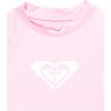 image:imageRoxy Girls Whole Hearted Short Sleeve RashguardRashguard ShirtPrism Pink 241