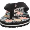 image:imageRoxy girls Rg Viva Stamp Flip Flop SandalBlack Multi