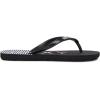 image:imageRoxy girls Rg Viva Stamp Flip Flop SandalBlack Pinstripe