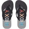 image:imageRoxy girls Rg Viva Stamp Flip Flop SandalBlack Pinstripe
