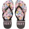 image:imageRoxy girls Rg Viva Stamp Flip Flop SandalBlackCandy Pink