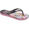 image:imageRoxy girls Rg Viva Stamp Flip Flop SandalBlackCandy Pink