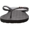 image:imageRoxy girls Rg Viva Stamp Flip Flop SandalBlackWhite