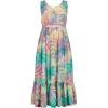 image:imageRoxy Girls Island Cove Sleeveless Dress Summer Fit amp Flare SilhouetteCoconut Palm