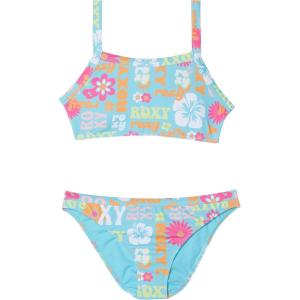 image:imageRoxy Girls Island Trip Crop Top Swimsuit SetBachelor Button Groovy Girl