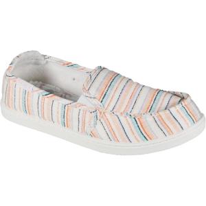image:imageRoxy Girls Minnow Slip on Sneaker ShoeWhitePink