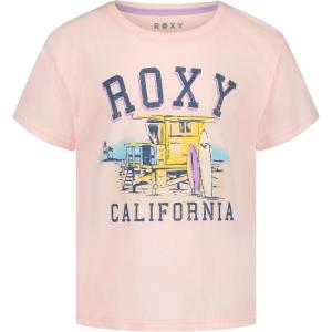 image:imageRoxy Girls Short Sleeve Boyfriend Fit Logo Tee Crew Neck Graphic TShirt Soft amp ComfortableVeiled Rose Cali