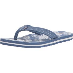 image:imageRoxy Girls Vista Flip Flop SandalBlue Print 211