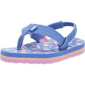 image:imageRoxy Girls Vista Toddler Flip Flop SandalBluePink 241