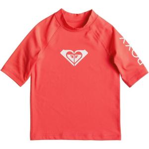 image:imageRoxy Girls Whole Hearted Short Sleeve RashguardRashguard ShirtNeon Grapefruit