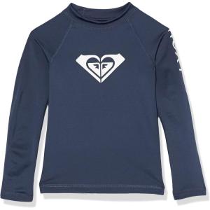 image:imageRoxy Womens Long Sleeve Compression Fit Rashguard UPF 50 Quick Dry Recycled Swim ShirtMood Indigo 22