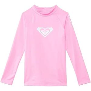 image:imageRoxy Womens Long Sleeve Compression Fit Rashguard UPF 50 Quick Dry Recycled Swim ShirtPrism Pink 241