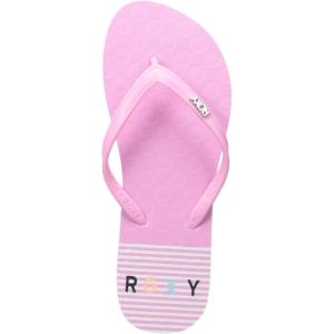 image:imageRoxy girls Rg Viva Stamp Flip Flop SandalPinkWhite