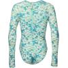 image:imageRoxy Girls Long Sleeve Onepiece Rashguard Swimsuit with UPF 50 Sun Protection Quick Drying Bathing SuitStone Hibiscus