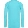 image:imageRoxy Girls Long Sleeve Whole Hearted Rashguard Shirt UPF 50 Sun Protection Quick DryBlue Radiance