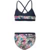 image:imageRoxy Girls Twopiece Bikini Swimsuit Set UPF 50 Sun Protection QuickDry Bathing SuitIndigo Moody