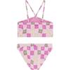 image:imageRoxy Girls Twopiece Bikini Swimsuit Set UPF 50 Sun Protection QuickDry Bathing SuitLilac Floral