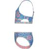 image:imageRoxy Girls Twopiece Bikini Swimsuit Set UPF 50 Sun Protection QuickDry Bathing SuitSilver Lake Blue