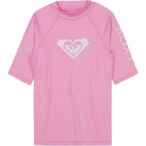 image:imageRoxy Girls Short Sleeve Whole Hearted Rashguard Shirt UPF 50 Sun Protection Quick DryLilac Chiffon