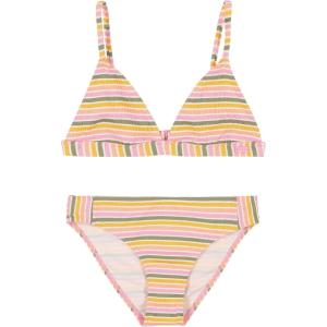 image:imageRoxy Girls Twopiece Bikini Swimsuit Set UPF 50 Sun Protection QuickDry Bathing SuitPapaya Mirage