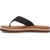 image:imageRoxy Womens Colbee Hi Flip Flop SandalBlackTan 213