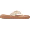 image:imageRoxy Womens Colbee Hi Flip Flop SandalCream Crochet 232