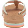image:imageRoxy Womens Colbee Hi Flip Flop SandalWhiteOrangePink 232