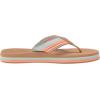 image:imageRoxy Womens Colbee Hi Flip Flop SandalWhiteOrangePink 232