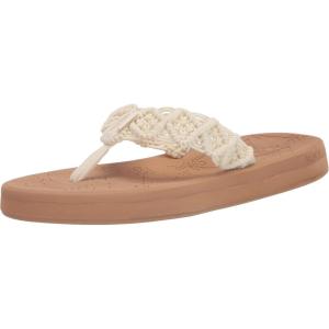 image:imageRoxy Womens Colbee Hi Flip Flop SandalCream Crochet 232