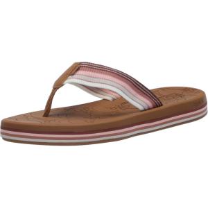 image:imageRoxy Womens Colbee Hi Flip Flop SandalDk ChocPink 241