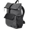 image:imageRoxy Fashionable 7L Melting Spot Small Backpack Bag wAdjustable Straps and Flap Closure  AnthraciteAnthracite Roll Top