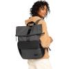 image:imageRoxy Fashionable 7L Melting Spot Small Backpack Bag wAdjustable Straps and Flap Closure  AnthraciteAnthracite Roll Top