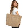 image:imageRoxy Womens Everyday Tote Bag Travel  Vacation  Daily Carry  Errands  LightweightFeeling Good  Oil Green