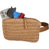 image:imageRoxy Womens Sling Bag  Crochet  Woven  Fanny Pack  Waist Bag  Travel  Beach  VacationNatural