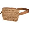 image:imageRoxy Womens Sling Bag  Crochet  Woven  Fanny Pack  Waist Bag  Travel  Beach  VacationNatural