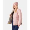 image:imageRoxy Womens Alpine Reversible Quilted Shirt Jacket  Oversized Fit Primaloft Insulated PfasfreeRose