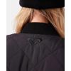 image:imageRoxy Womens Aurora Quilted Sherpalined Bomber Jacket Oversized Fit PfasfreeBlack