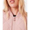 image:imageRoxy Womens Aurora Quilted Sherpalined Bomber Jacket Oversized Fit PfasfreeRose