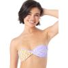 image:imageRoxy Womens Bandeau Bikini Top  Strapless Swim Top QuickDry UPF 50 Beach Surf and Resort WearMulti