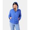 image:imageRoxy Womens Christal Packable Liner Jacket Lightweight Concealed Hood Pfasfree Zip PocketsBlue
