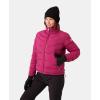 image:imageRoxy Womens Christal Packable Liner Jacket Lightweight Concealed Hood Pfasfree Zip PocketsRasberry