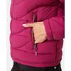 image:imageRoxy Womens Christal Packable Liner Jacket Lightweight Concealed Hood Pfasfree Zip PocketsRasberry