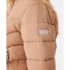 image:imageRoxy Womens Christal Packable Liner Jacket Lightweight Concealed Hood Pfasfree Zip PocketsTaupe