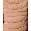 image:imageRoxy Womens Christal Packable Liner Jacket Lightweight Concealed Hood Pfasfree Zip PocketsTaupe