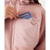 image:imageRoxy Womens Full Zip Hooded Sherpa Jacket  Oversized Fit Fully Lined Adjustable Hem Zipper PocketsGarden