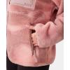 image:imageRoxy Womens Full Zip Hooded Sherpa Jacket  Oversized Fit Fully Lined Adjustable Hem Zipper PocketsGarden