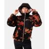 image:imageRoxy Womens Full Zip Hooded Sherpa Jacket  Oversized Fit Fully Lined Adjustable Hem Zipper PocketsRose